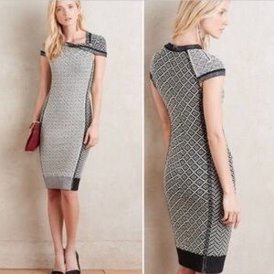 Anthropologie Josette Dress by Bryon Lars Beauty Mark Size 4 excellent